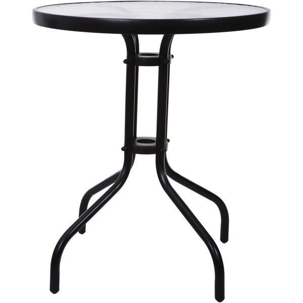 Hagebord 60 cm herdet glass bord for hage terrasse balkong MultiGarden - Bilde 6