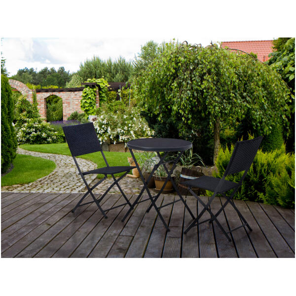 Sammenleggbart hagebord 60 cm til terrasse balkong - Bilde 2