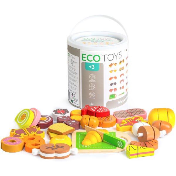 Mat for skjæring i tre 23 stykker ECOTOYS