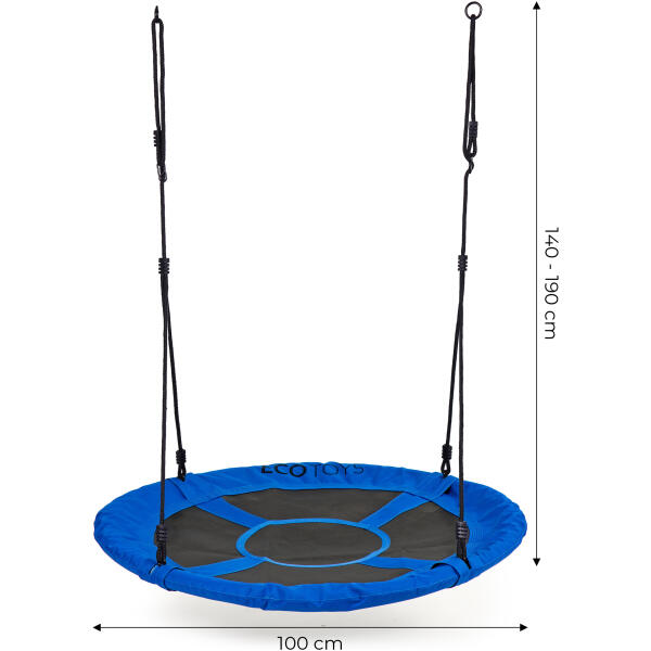 Hagehuske storkerede 100 cm ECOTOYS Blå - Bilde 7