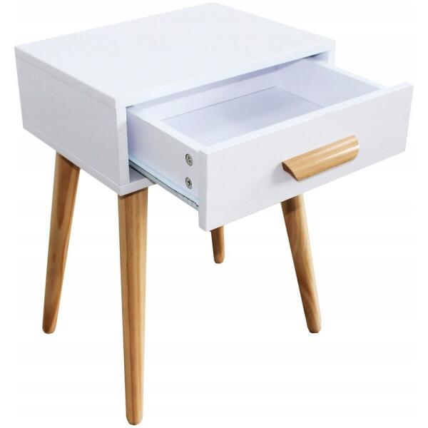 Moderne nattbord kaffebord Hvit - Bilde 4