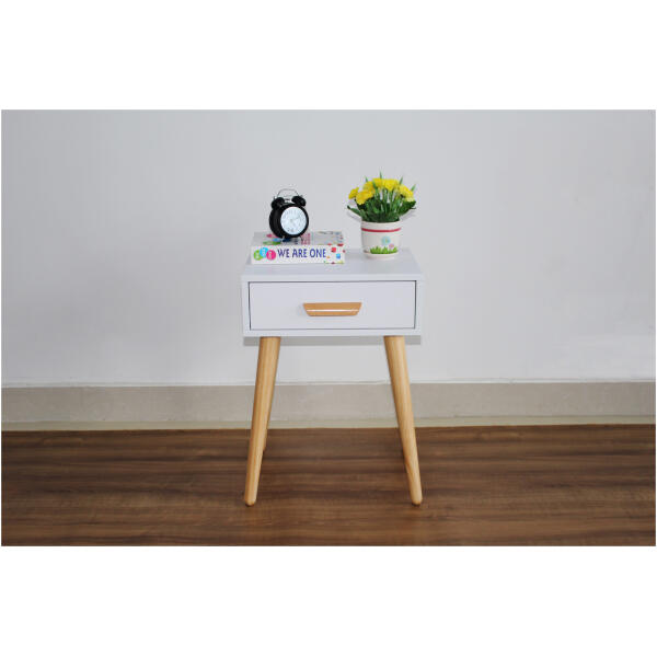 Moderne nattbord kaffebord Hvit - Bilde 8