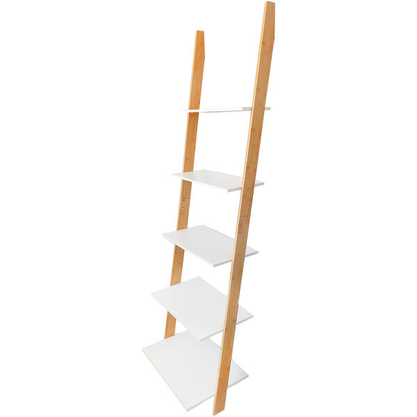 Stigehylle 5 hyller MDF bambus ModernHome