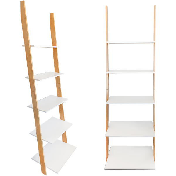 Stigehylle 5 hyller MDF bambus ModernHome - Bilde 6
