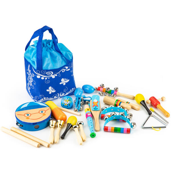 Musikksett 16 instrumenter for barn og veske ECOTOYS - Bilde 3