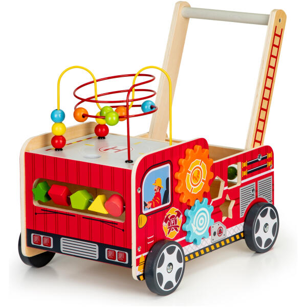 Treleksjonell treleker med klosser for barn – Brannvesen ECOTOYS - Bilde 10