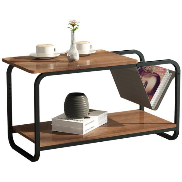 Moderne loft salongbord med hylle ModernHome - Bilde 6
