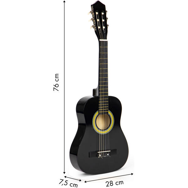 Stor tre gitar for barn 6 strenger ECOTOYS - Bilde 8