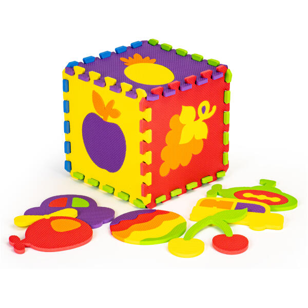 Skummat puslespill EVA utdanning 20 deler 148x119 cm ECOTOYS - Bilde 3