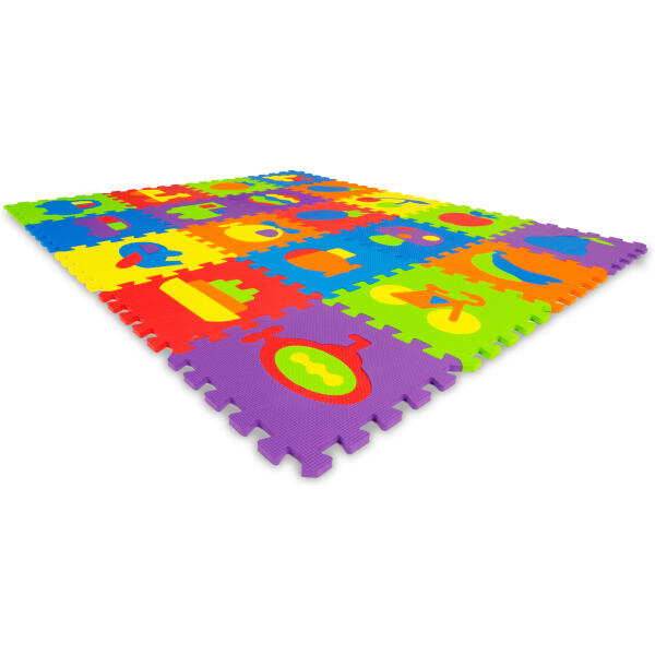 Skummat puslespill EVA utdanning 20 deler 148x119 cm ECOTOYS - Bilde 5