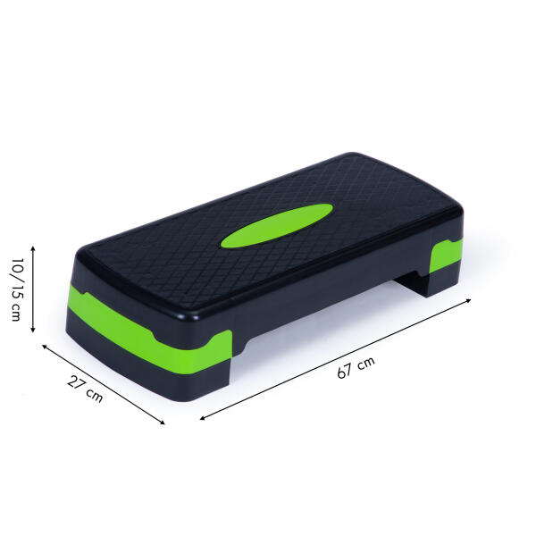 Treningsplattform for aerobics med 2 nivåer step fitness - Bilde 5