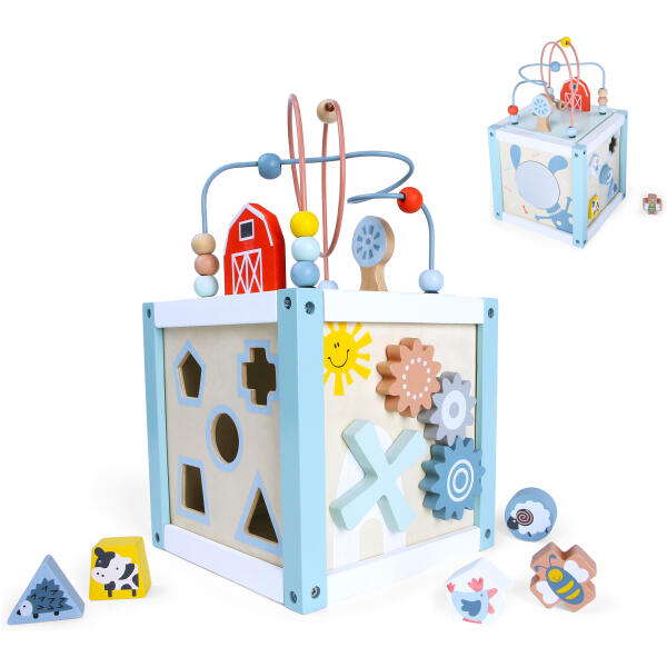 Treterning utdanningssorterer med klosser ECOTOYS