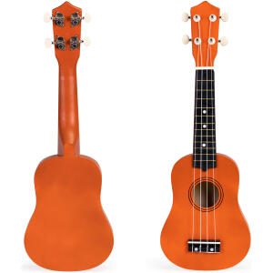 Gitara ukulele for barn tre 4 nylonstrenger ECOTOYS