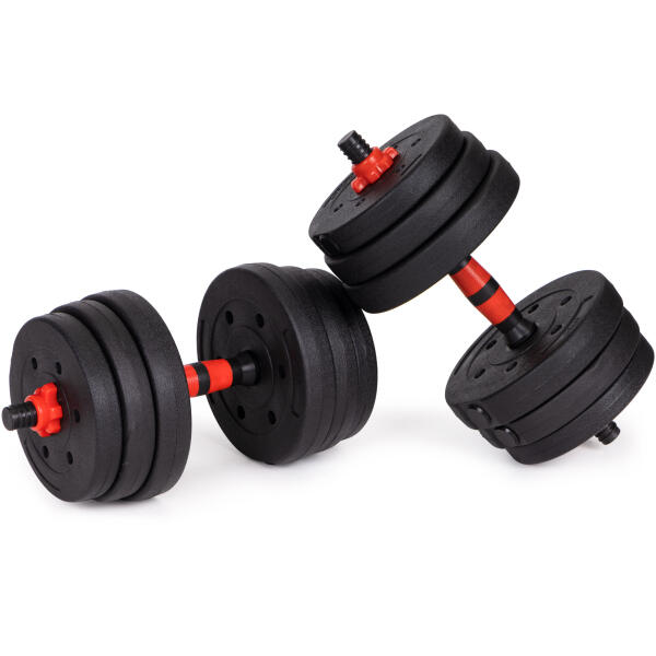 Justerbare manualer 2 x 15 kg vektstang 30 kg - Bilde 5