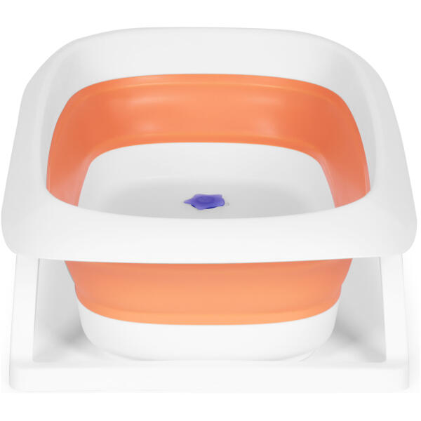 Sammenleggbar badekar for barn med avløp 81 cm ECOTOYS Oransje - Bilde 6