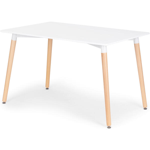 Bord rektangulært 120x80 cm moderne til spisestue stue kjøkken ModernHome - Bilde 3