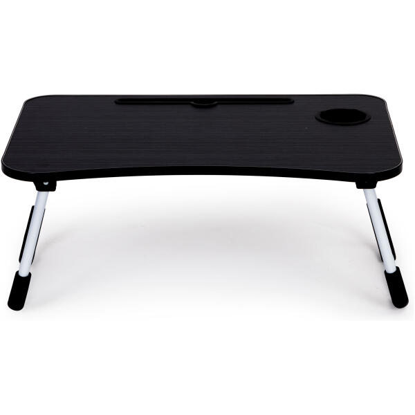 Laptopbord til seng 60x40 cm Svart - Bilde 2