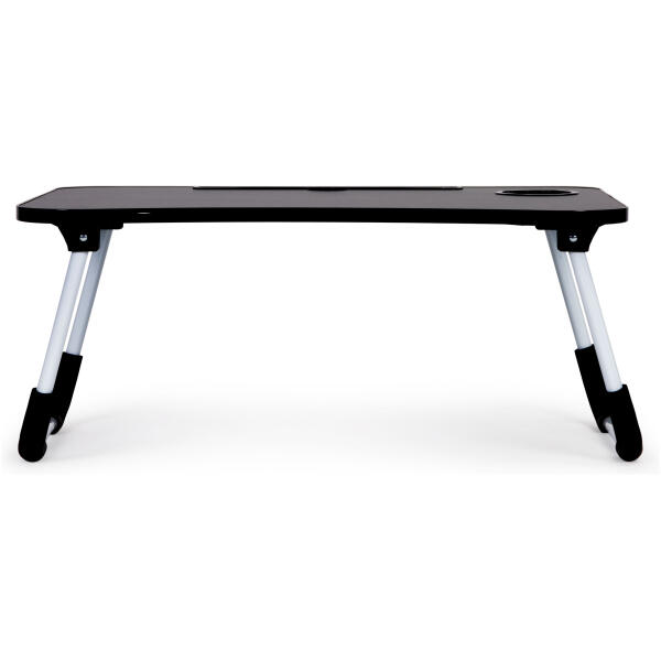Laptopbord til seng 60x40 cm Svart - Bilde 4
