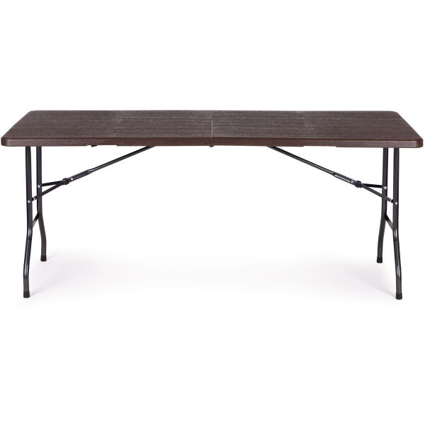 Catering sett bankettbord 180 cm med 2 benker ModernHome Brun - Bilde 4