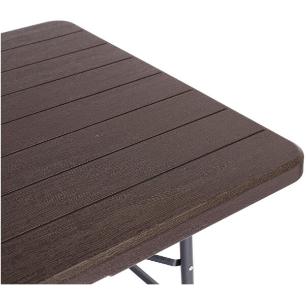 Catering sett bankettbord 180 cm med 2 benker ModernHome Brun - Bilde 7
