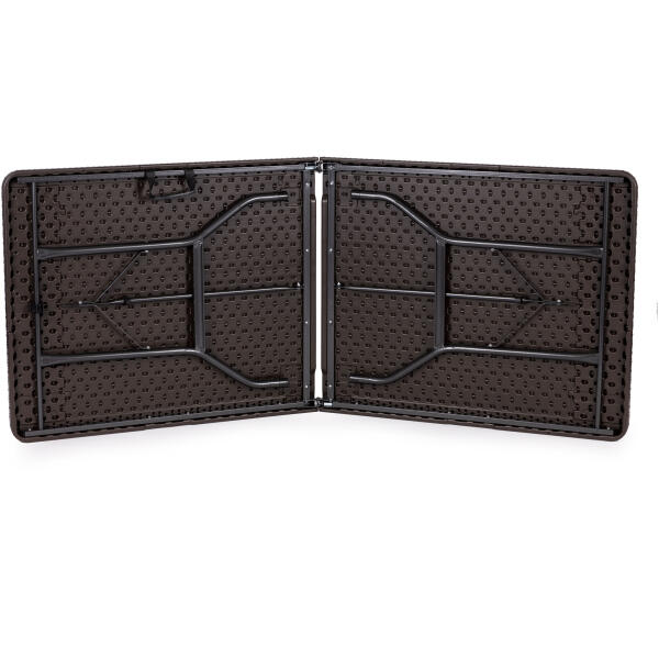 Catering sett bankettbord 180 cm med 2 benker ModernHome Brun - Bilde 8