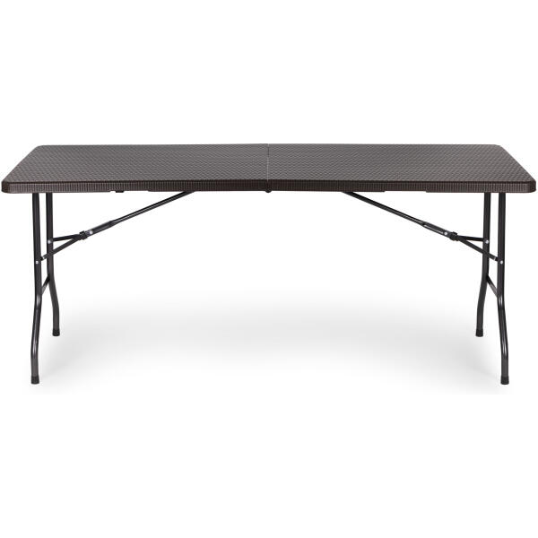 Sammenleggbart cateringbord bankettbord hagebord 180 cm rotting ModernHome - Bilde 2