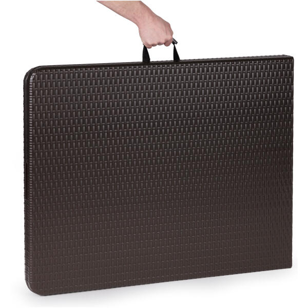 Sammenleggbart cateringbord bankettbord hagebord 180 cm rotting ModernHome - Bilde 4