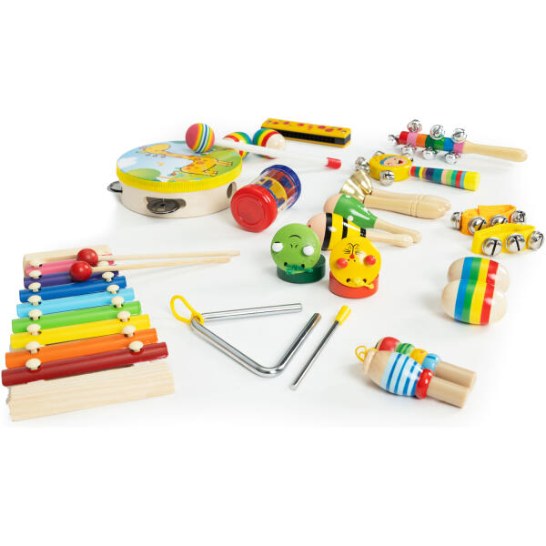 Sett med treinstrumenter for barn 14 instrumenter ECOTOYS
