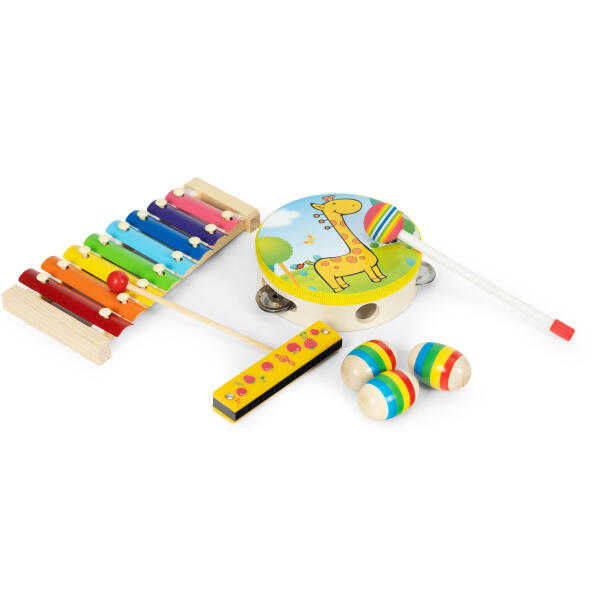 Sett med treinstrumenter for barn 14 instrumenter ECOTOYS - Bilde 2