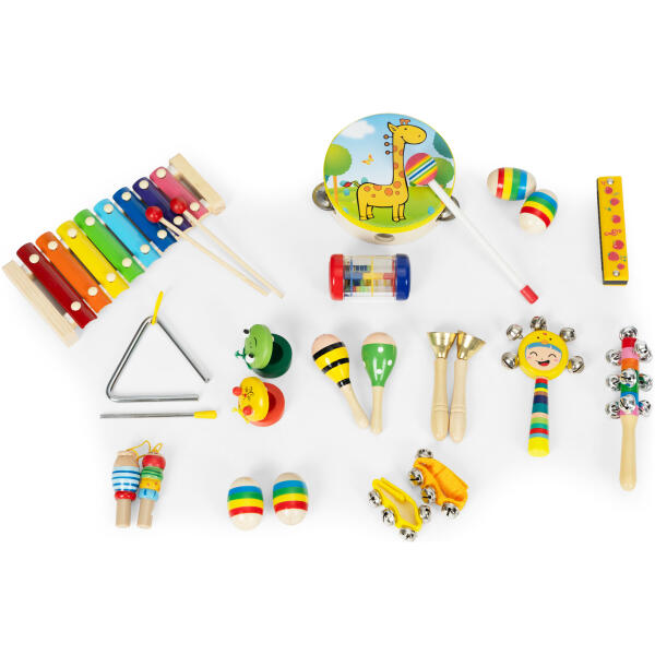 Sett med treinstrumenter for barn 14 instrumenter ECOTOYS - Bilde 3