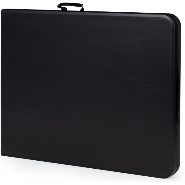 Sammenleggbart hagebord cateringsbord bankettbordt 180 cm Svart - Bilde 5