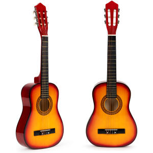 Stor klassisk tre-gitar for barn 6 strenger ECOTOYS
