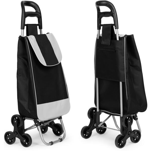 Handlekurv bag 25 liter 6 hjul metallramme ModernHome