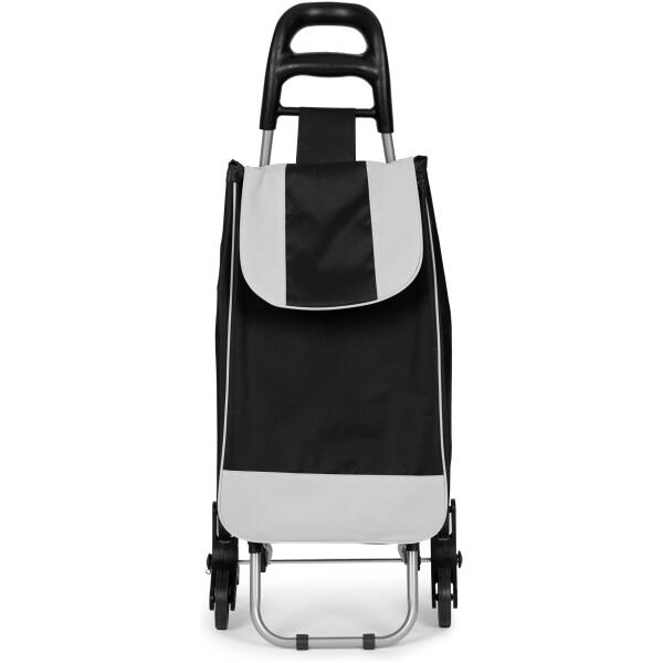 Handlekurv bag 25 liter 6 hjul metallramme ModernHome - Bilde 3