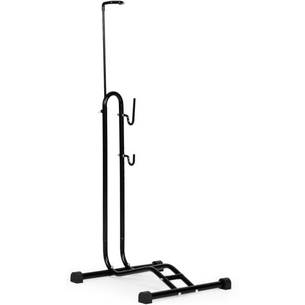 Sykkelstativ 3-i-1 sykkelreparasjonsstativ holder Svart - Bilde 6
