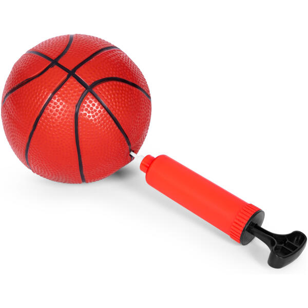 Justerbar høyde basketballstativ med kurv ball pumpe - Bilde 8