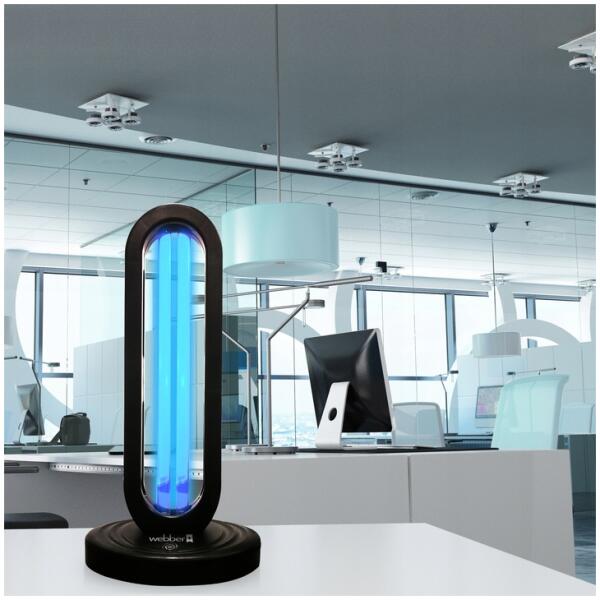 Bærbar UV-C lampe sterilisasjon desinfeksjon 38W - Bilde 3