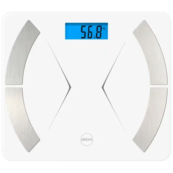 Intelligent badevekt bluetooth Eldom TWO500 Hvit