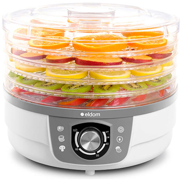 Matdehydrator mattørker for sopp og frukt ELDOM SG300
