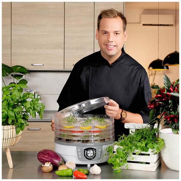 Matdehydrator mattørker for sopp og frukt ELDOM SG300 - Bilde 3