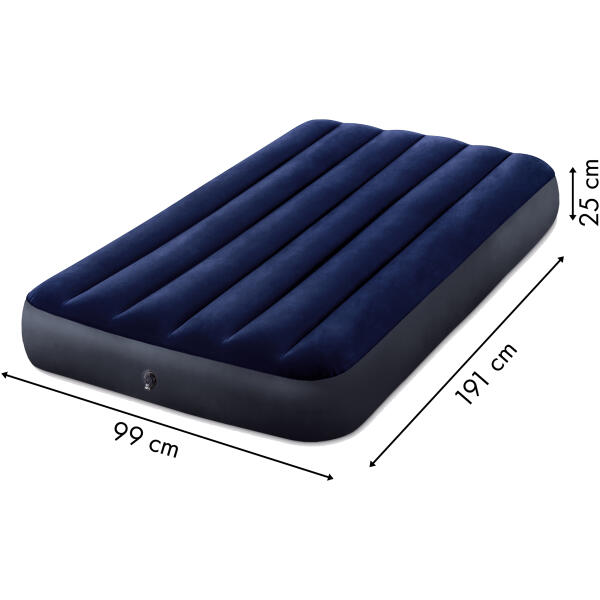 Oppblåsbar madrass for soving 191x99 cm enkeltseng INTEX 64757 - Bilde 4