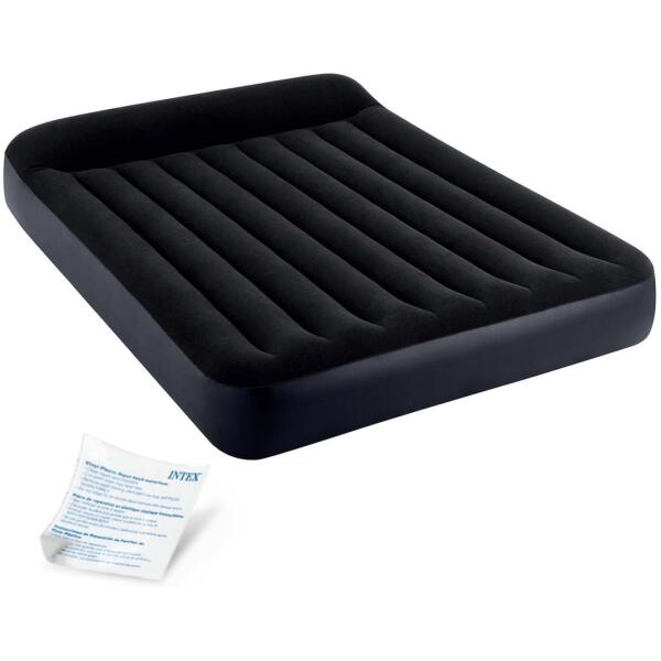 Oppblåsbar madrass for soving 203x152 cm dobbeltseng INTEX 64143