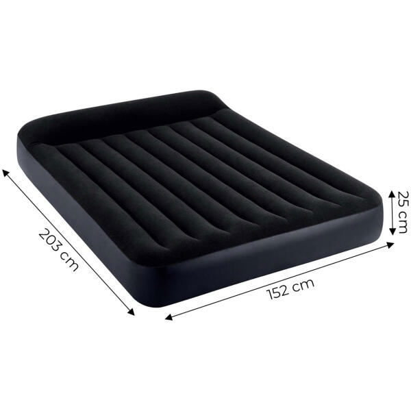 Oppblåsbar madrass for soving 203x152 cm dobbeltseng INTEX 64143 - Bilde 7