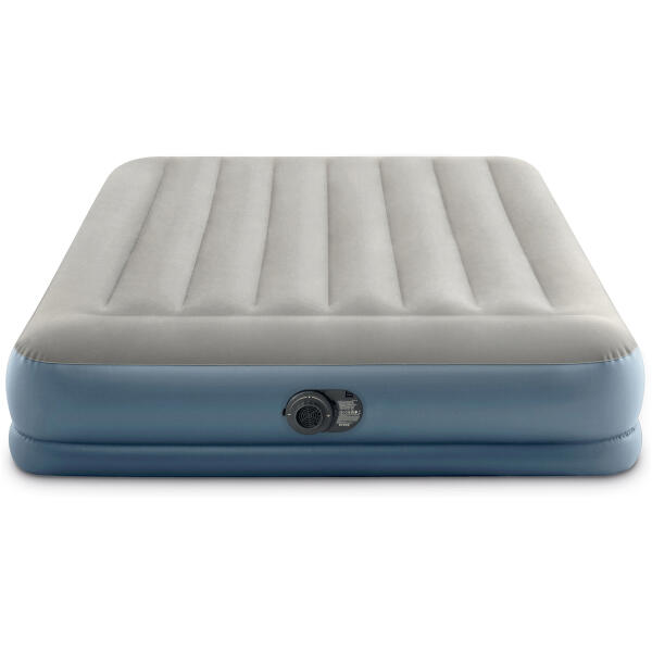 Oppblåsbar madrass 203x152 cm for soving med pumpe dobbel INTEX 64118 - Bilde 4