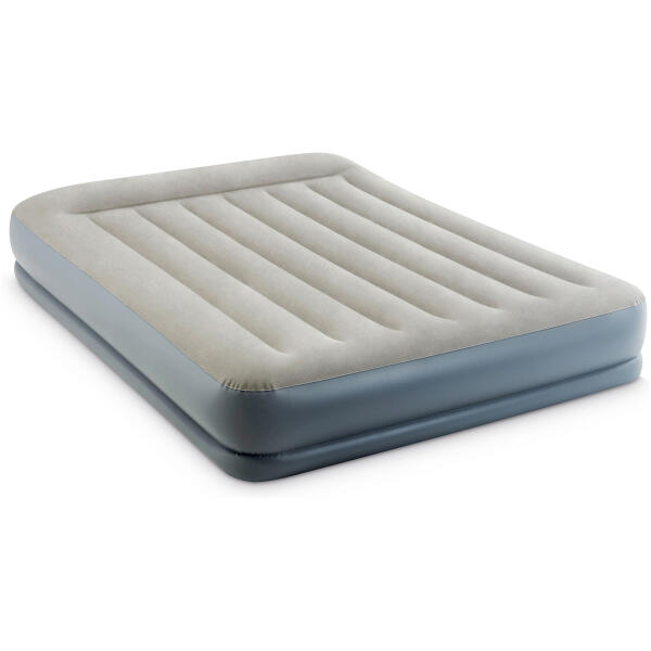 Oppblåsbar madrass 203x152 cm for soving med pumpe dobbel INTEX 64118 - Bilde 5