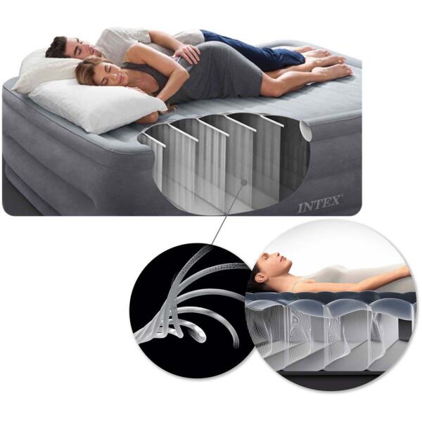 Oppblåsbar madrass for soving 191x99 cm enkeltseng INTEX 64146 - Bilde 5