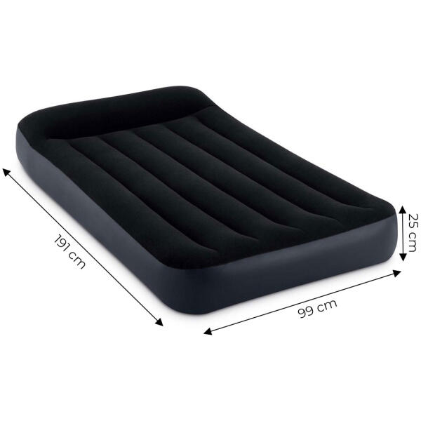 Oppblåsbar madrass for soving 191x99 cm enkeltseng INTEX 64146 - Bilde 8
