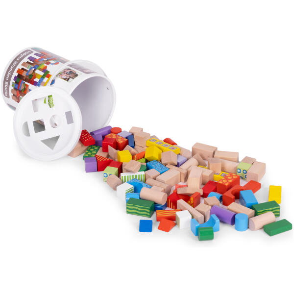 Trehjulinger for barn 100 stk sorter bøtte ECOTOYS - Bilde 4