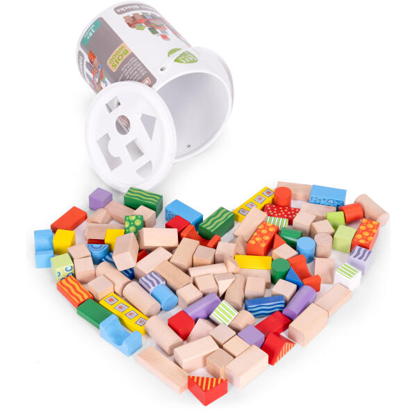 Trehjulinger for barn 100 stk sorter bøtte ECOTOYS - Bilde 8