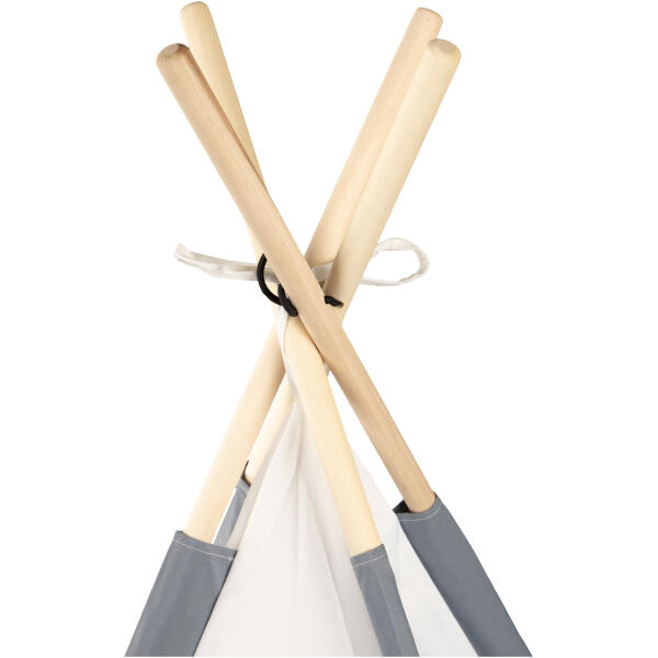 Telt tipi wigwam leketelt for barn ECOTOYS Hvit - Bilde 5